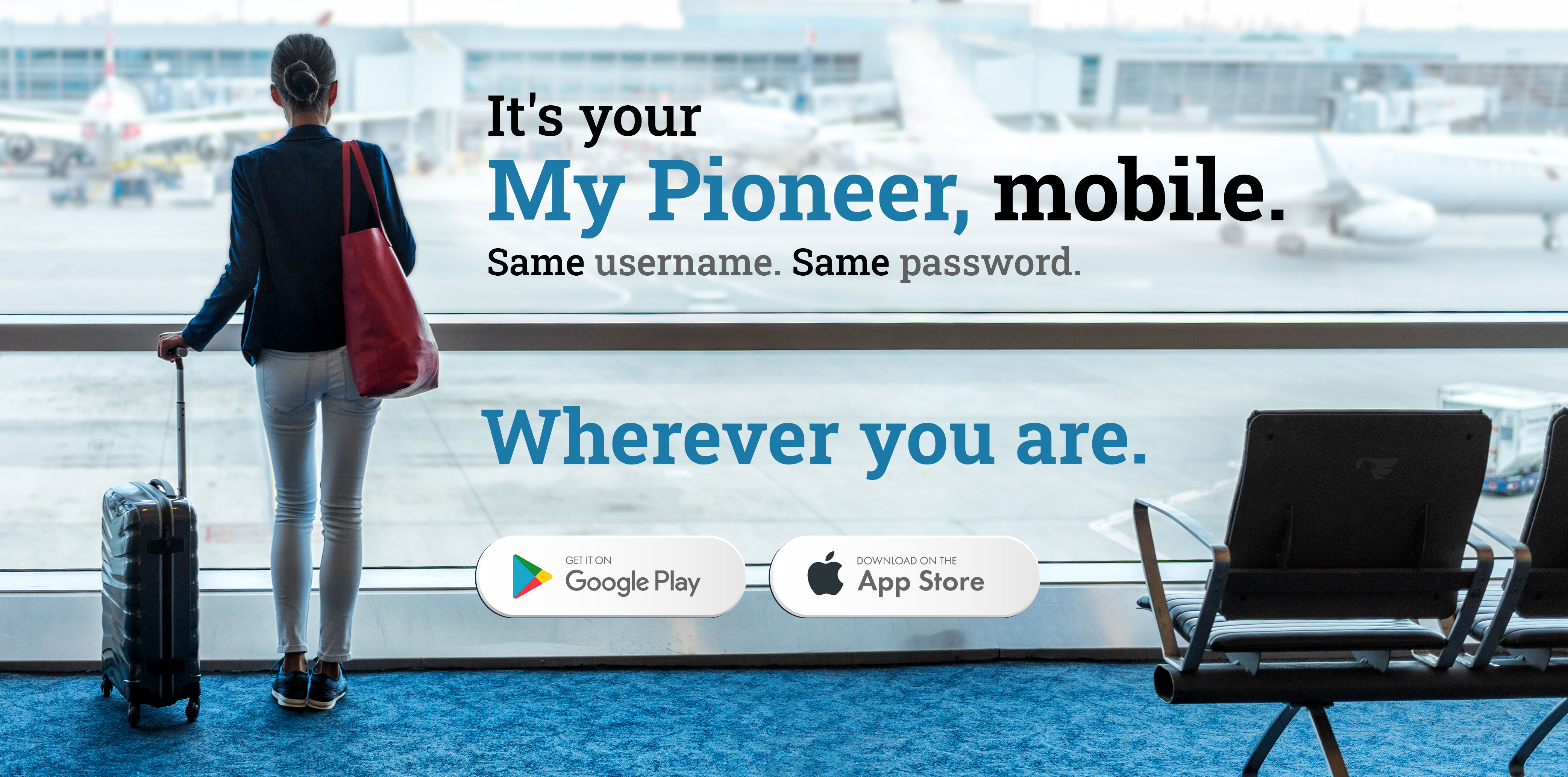 You can access your My Pioneer account via our Mobile App available for iOS and Android. Click here to learn about the mobile app features.